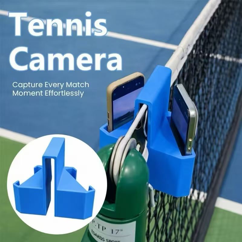 Badminton Net - 2 adet tenis ağı kamera montajlı
