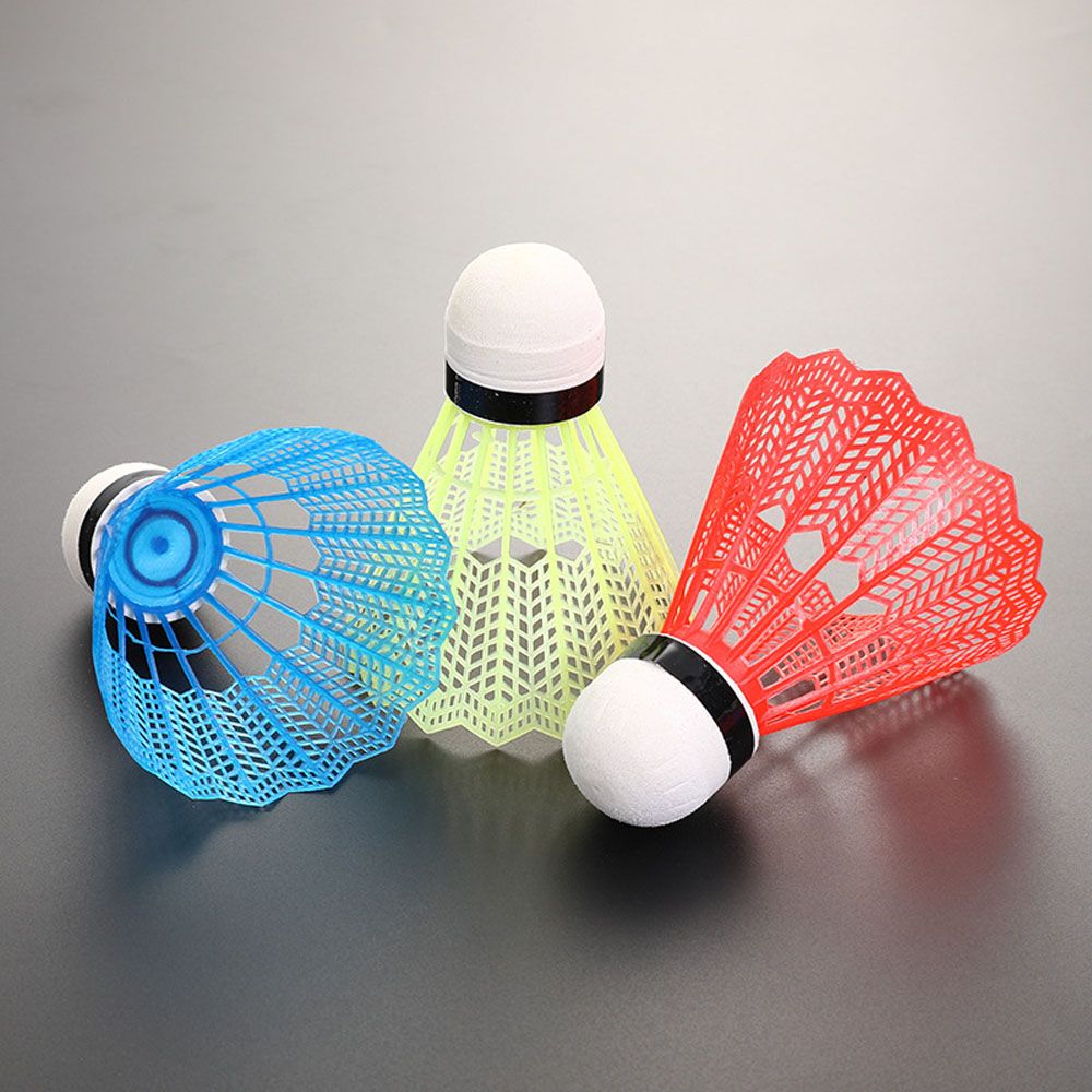 Badminton Shuttlecock - 12 adet Dayanıklı Renkli Spor Eğitim