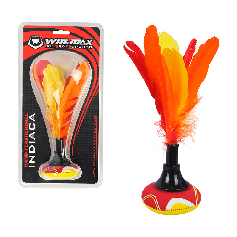 Feather Shuttlecock - Eğlenceli Indiaca Peteca el Badminton için