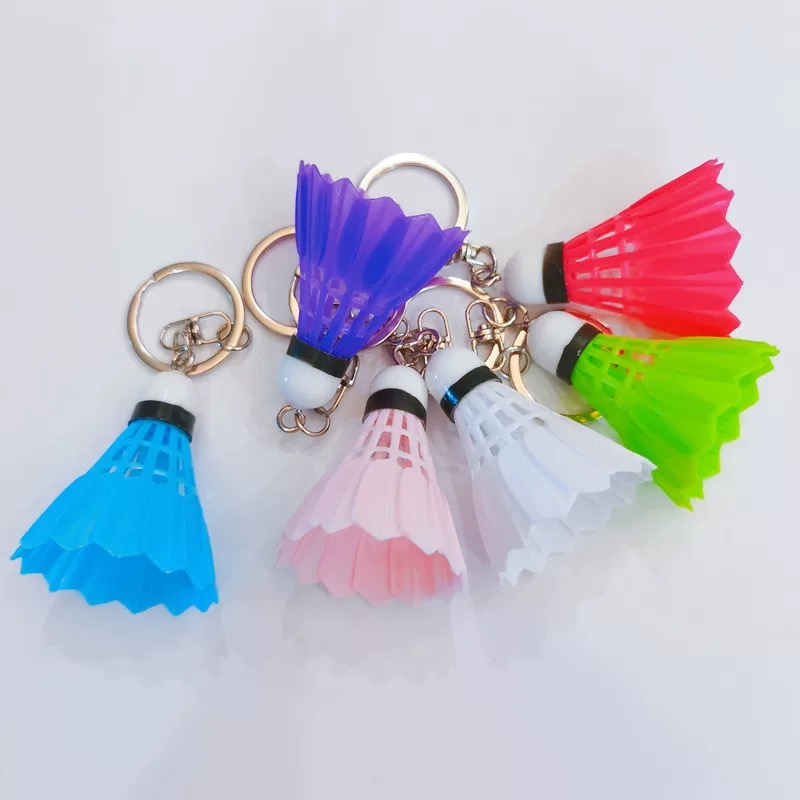 Badminton Shuttlecock - Yaratıcı Mini Badminton Anahtarlık Sevimli Raketle
