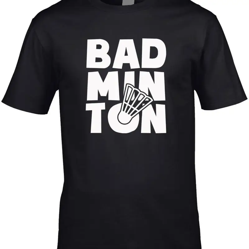 Badminton Shuttlecock - Badminton Erkek Tişörtü Komik Sporcu File