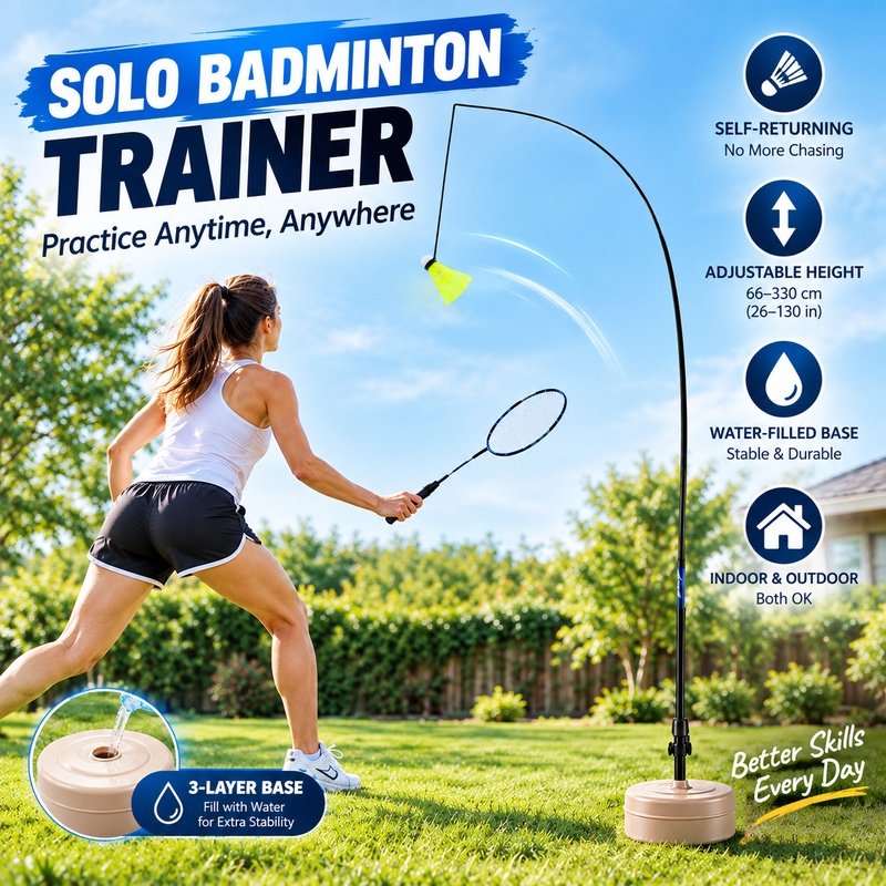 Badminton Shuttlecock - Çocuklar ve Yetişkinler İçin, İç ve