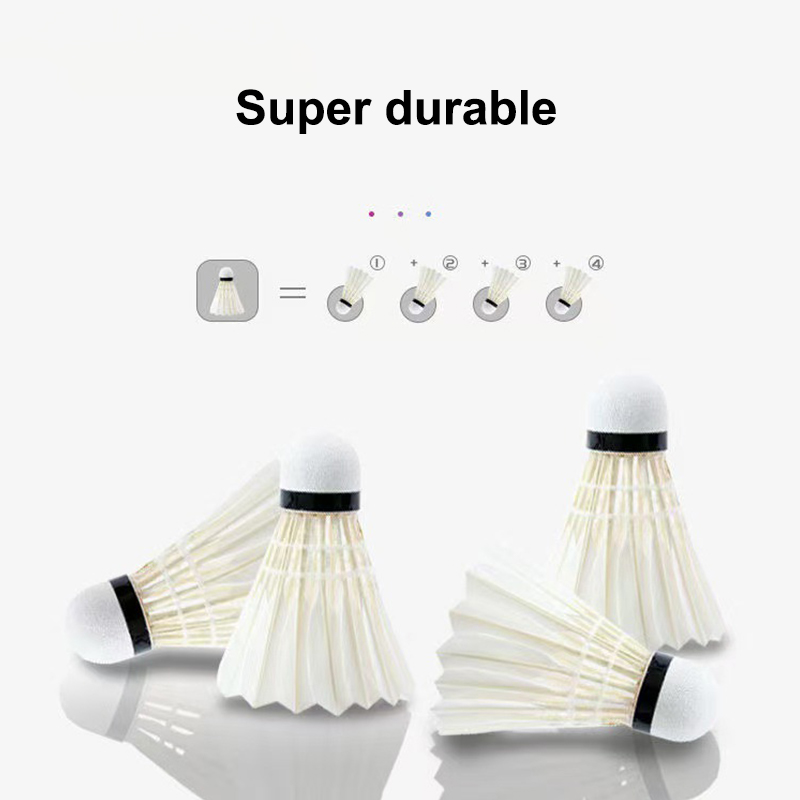 3/6 Adet Badminton Topları Bey - Feather Shuttlecock incelemesi ve fiyatı