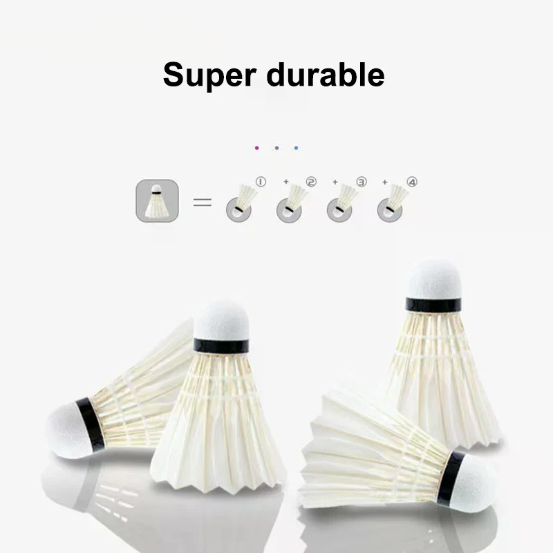 3/6 adet Badminton topları rak - Feather Shuttlecock incelemesi ve fiyatı